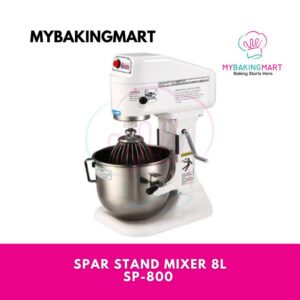 SPAR Mixer SP-800 Stand Mixer 8 Liter / Heavy Duty / Baking / Bread Making