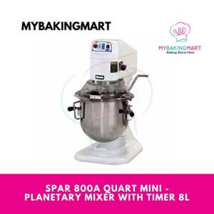 SPAR 800A Quart Mini Mixer - Planetary Mixer With Timer