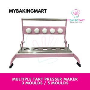 FLUFFY Multiple Tart Presser 3 Moulds / 5 Moulds